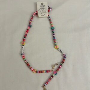 Glasses or face mask necklace